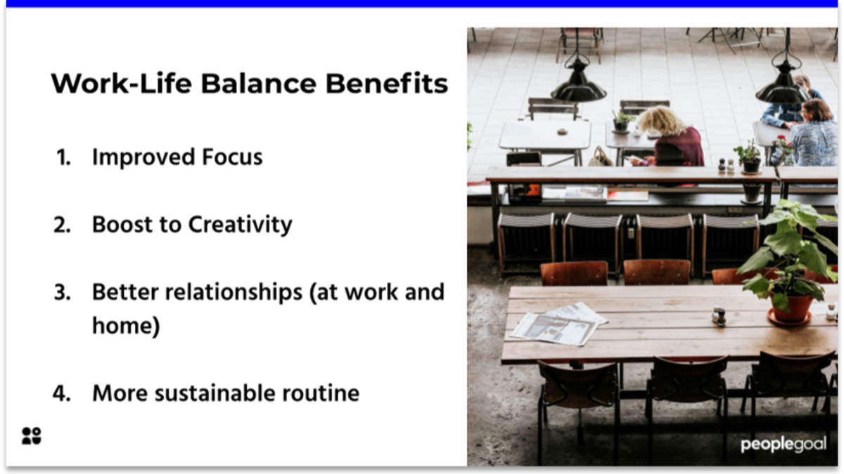 Work-Life Balance Benefits for Healthy Company Culture