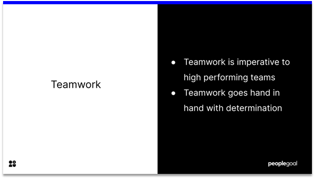 High Performing Teams - teamwork