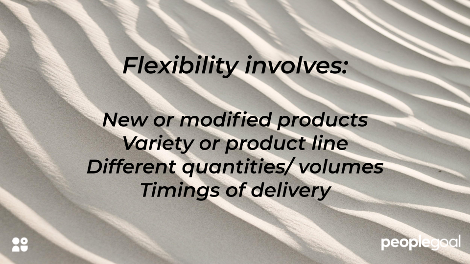 performance objectives flexibility