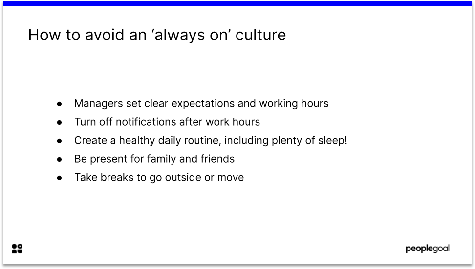 Employee Communications Avoid Always On Culture
