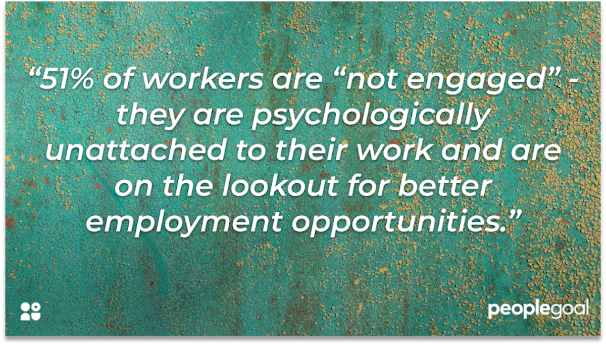 employee experience disengaged workers gallup peoplegoal