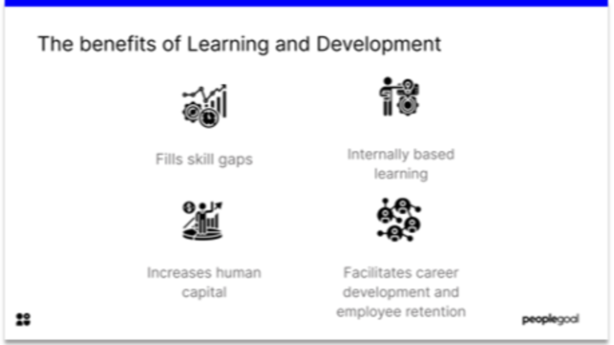 Benefits of learning and development