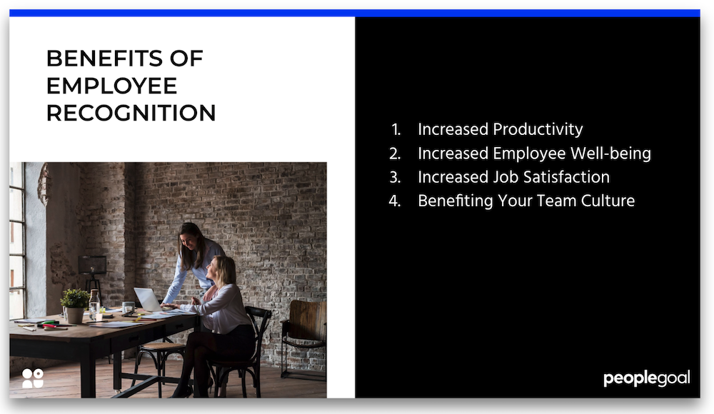 employee recognition benefits