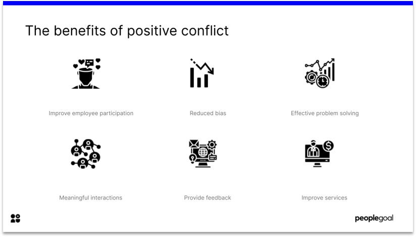 Positive Conflict in Hierarchy Structure