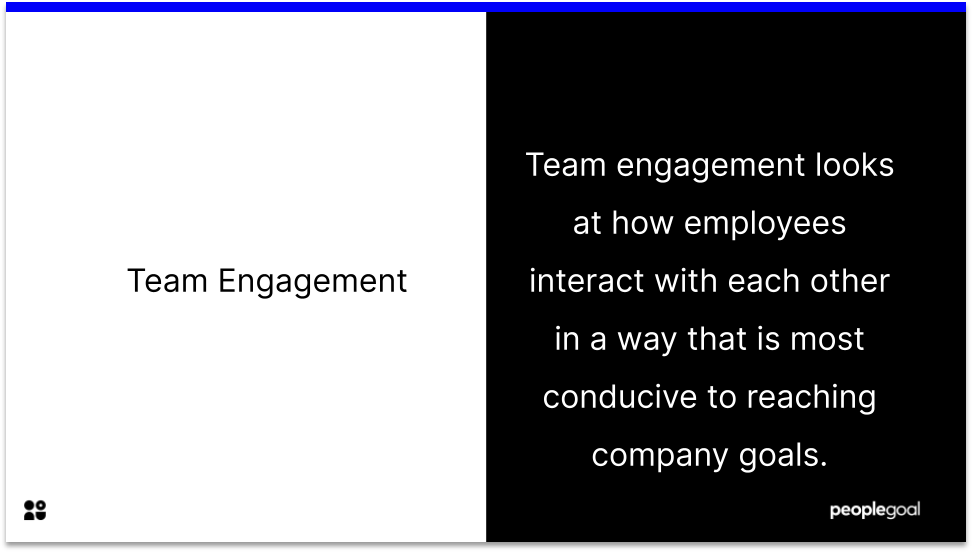 Team Engagement Definition