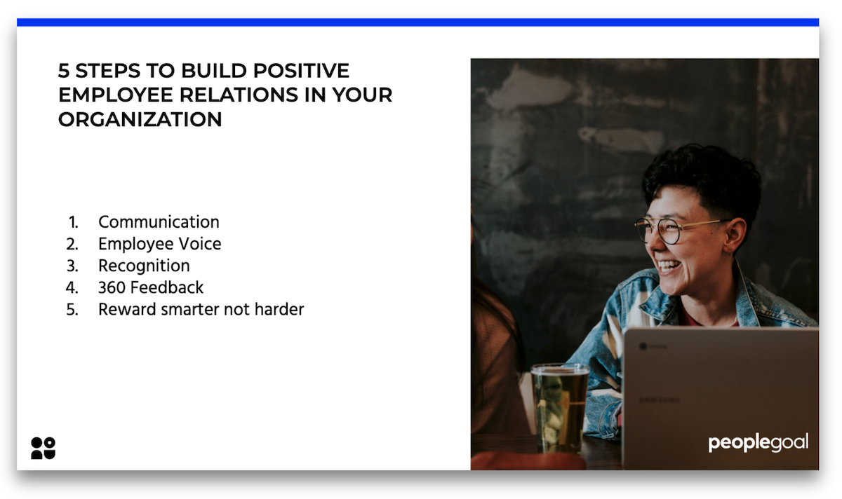 How to build positive employee relations