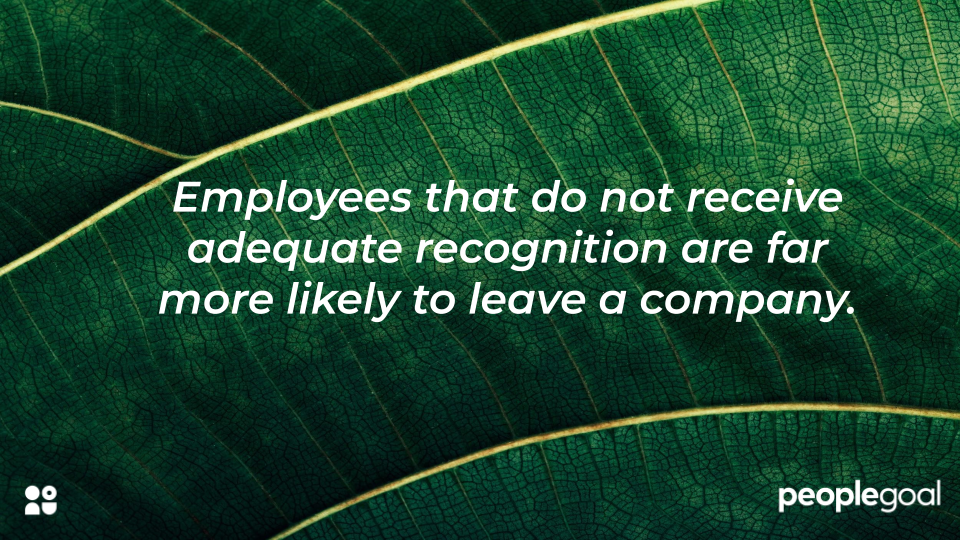 employees need adequate recognition