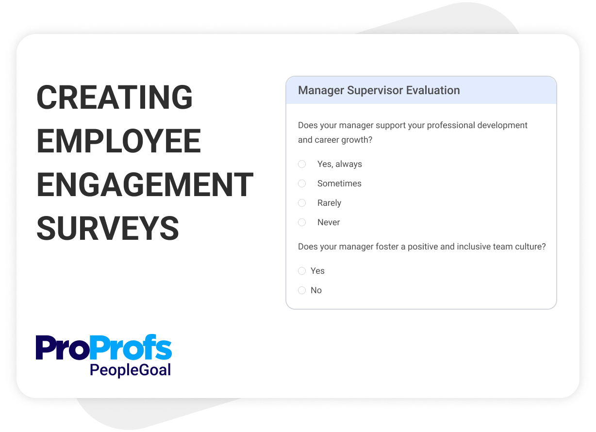 How to Create Employee Engagement Surveys