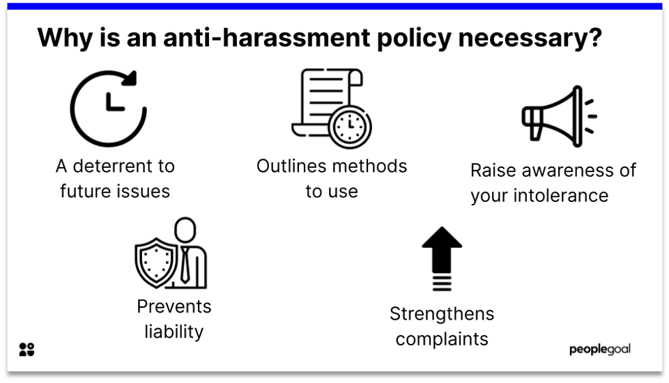 Why is an Anti-Harassment Policy necessary?