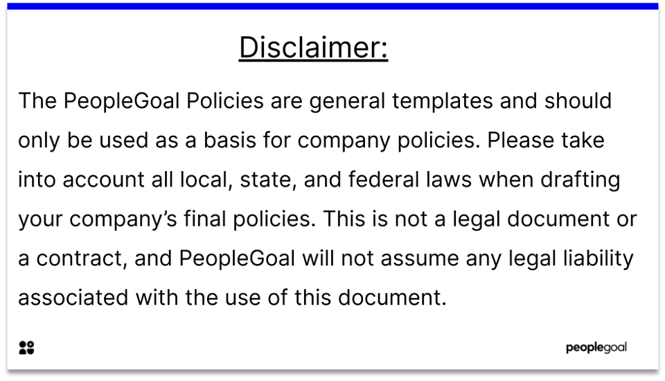 What's included in an Anti-Harassment Policy?