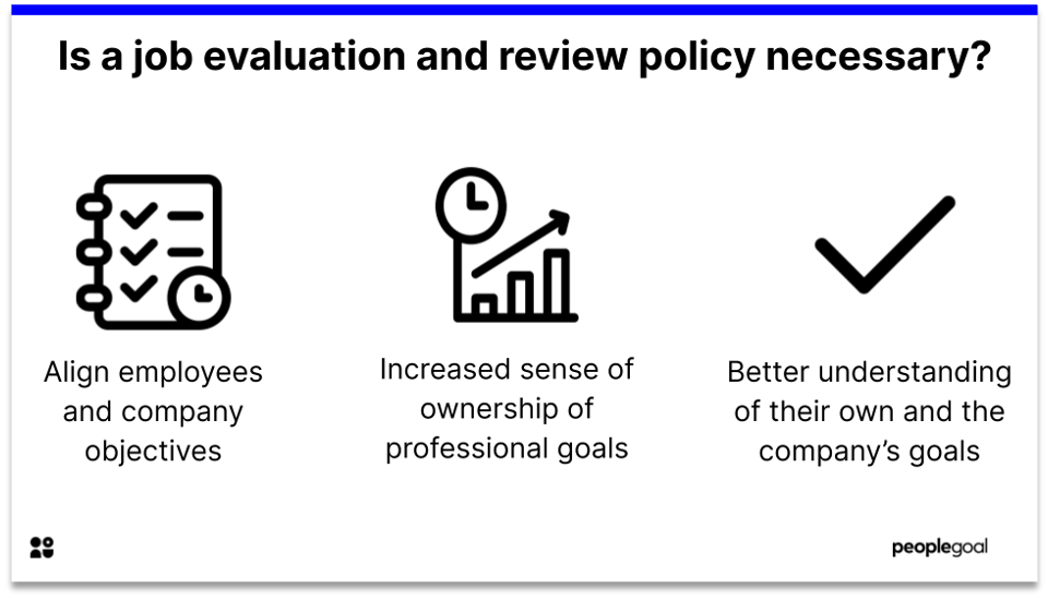Why is a Job performance policy important