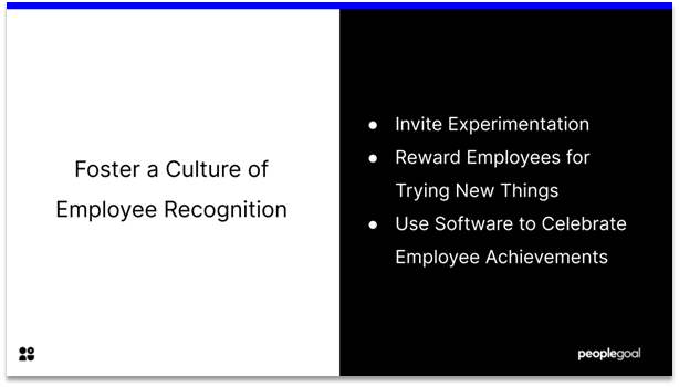Connected Employees - Foster a culture of employee recognition
