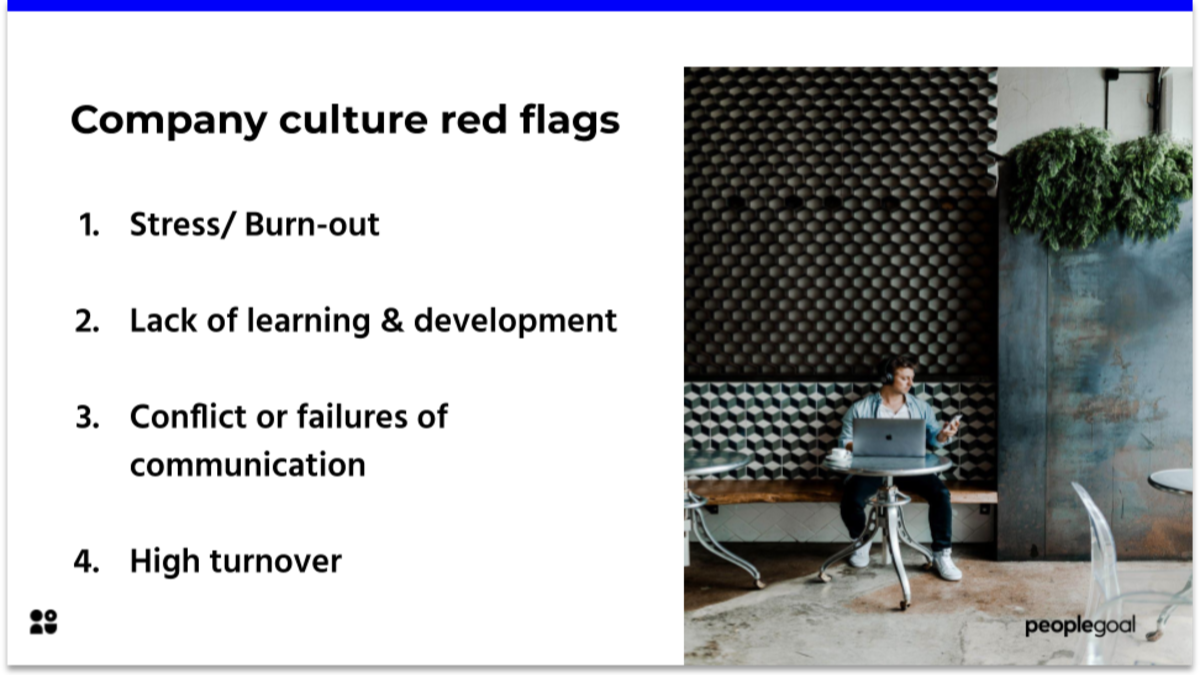 Some company culture red flags