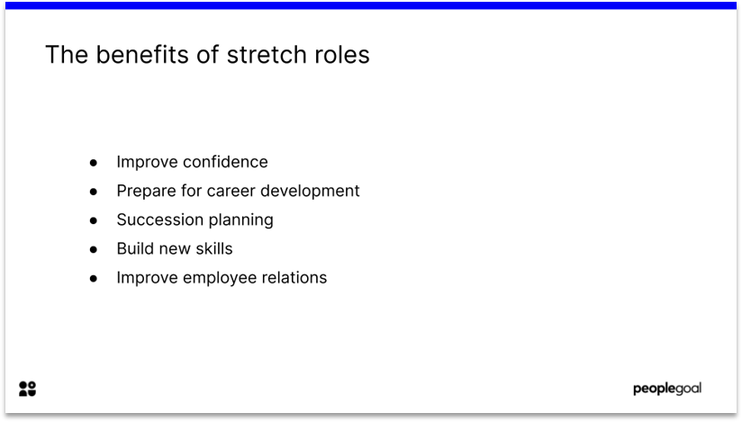 Stretch roles for better employee experience
