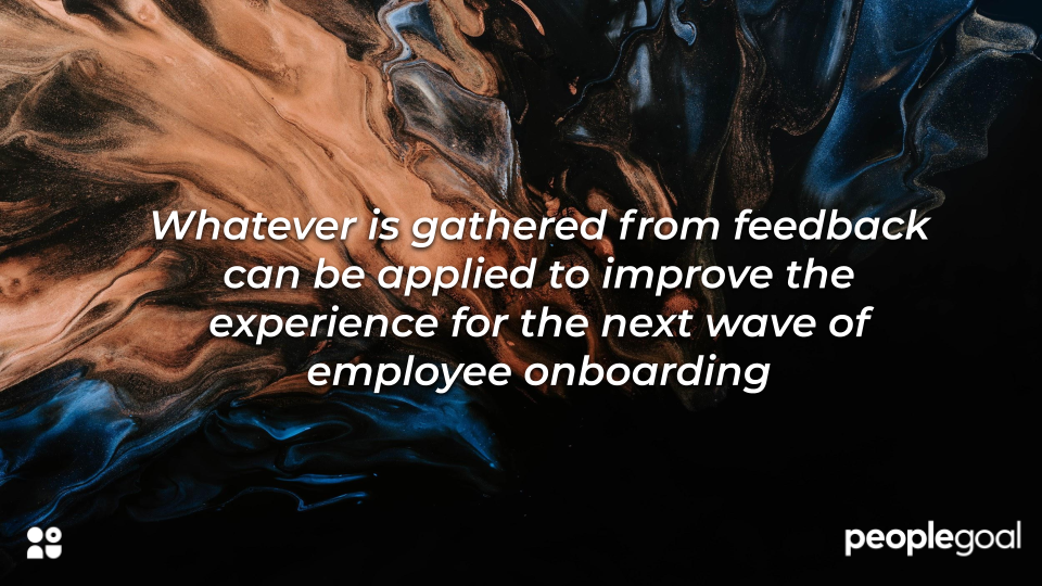 Importance of feedback for employee onboarding