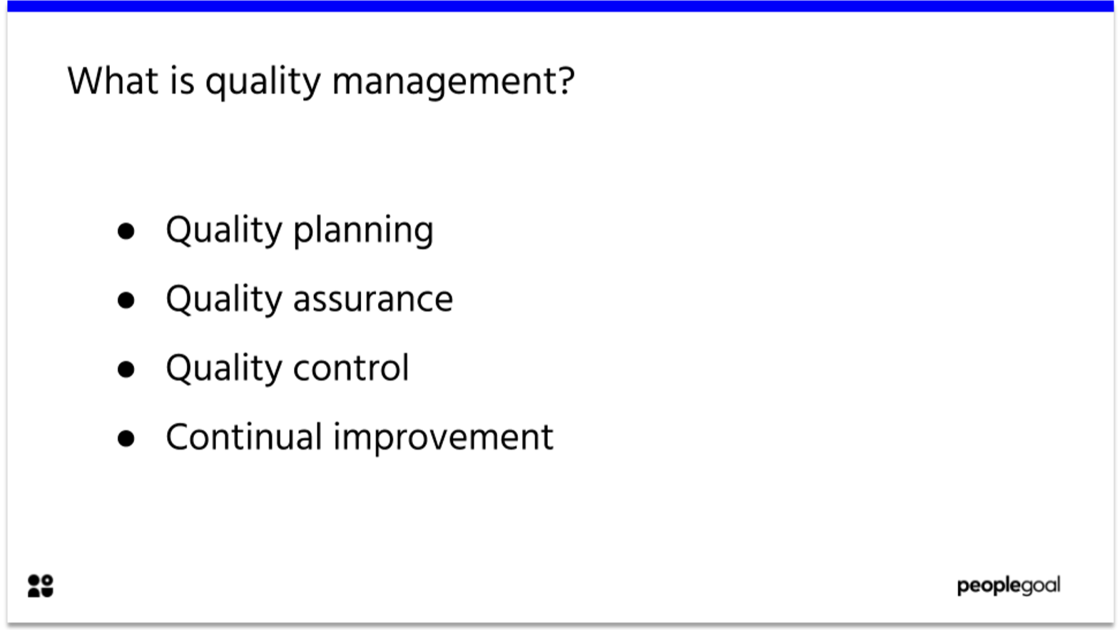 what is quality management