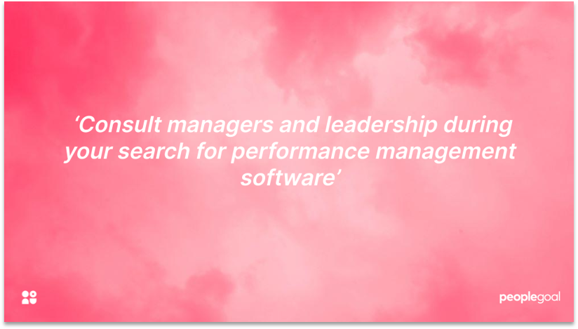 HR Software and Leadership Buy In