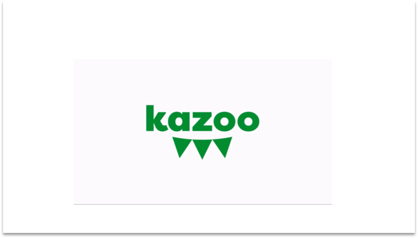 Kazoo logo employee engagement software