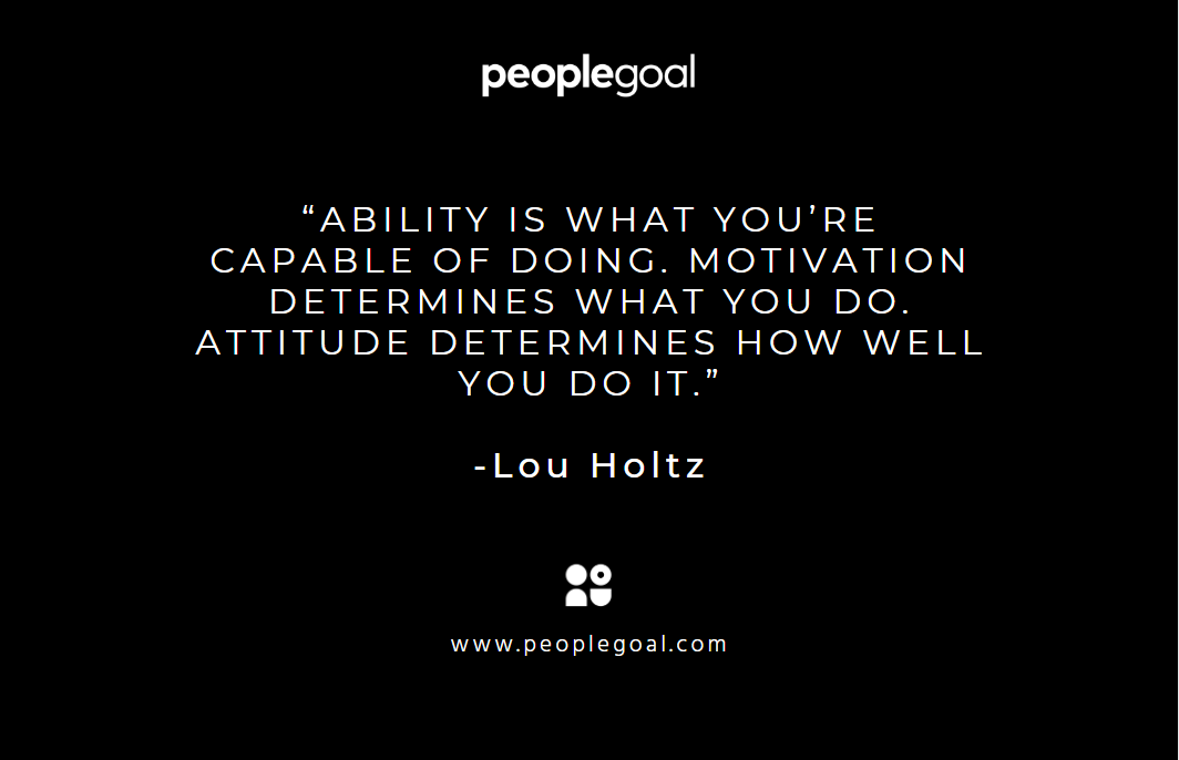 Motivational quotes for employees - Holtz