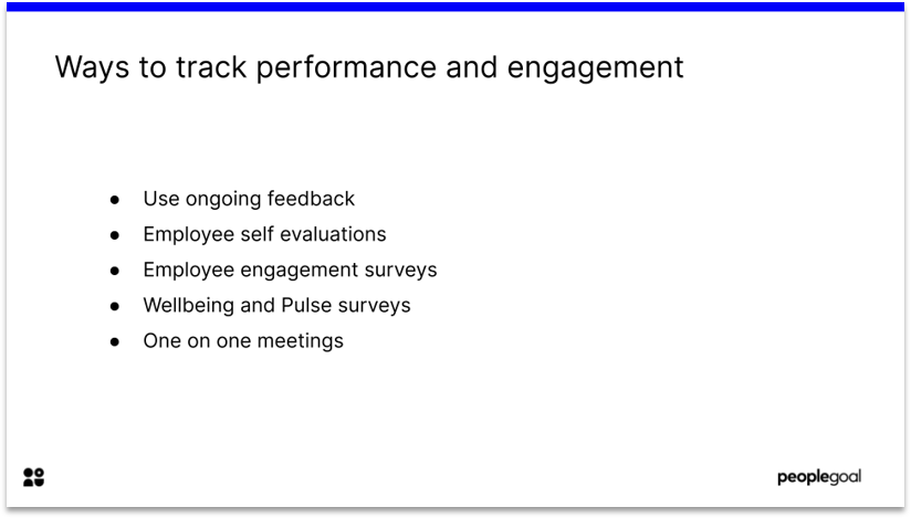 Ways to Track Engagement during Change