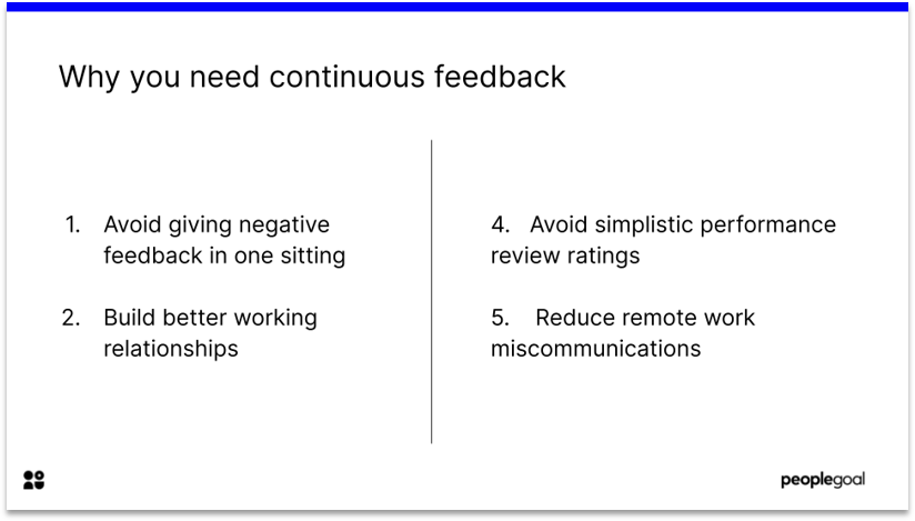 Improve Employee Engagement with Continuous Feedback