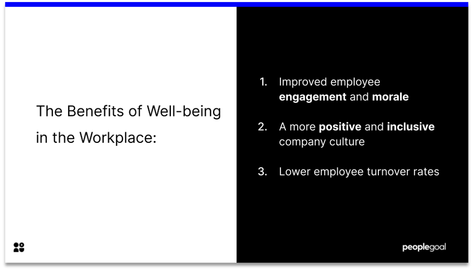benefits of wellbeing initiatives 