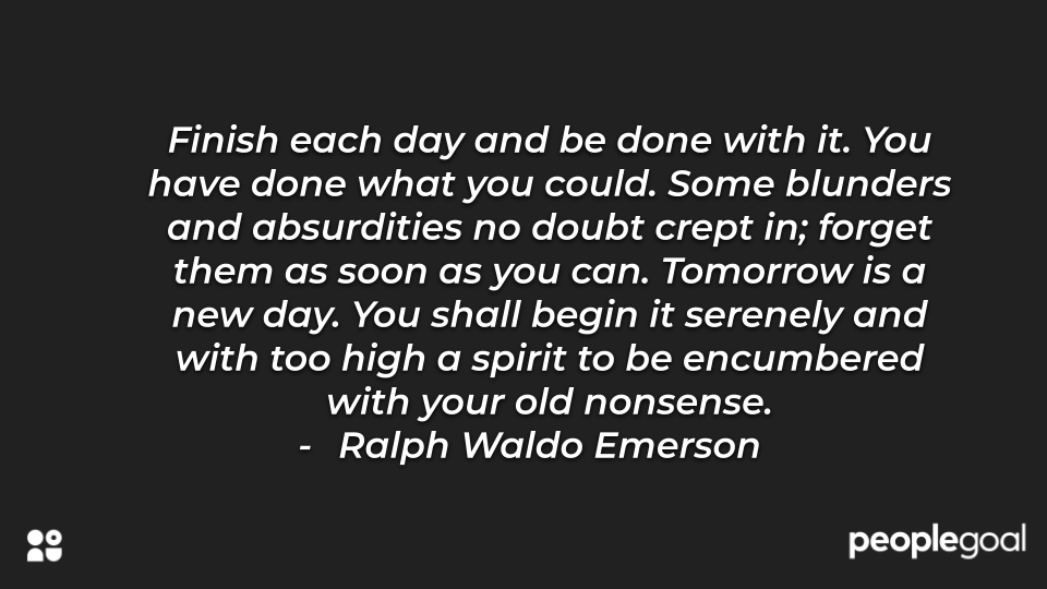Ralph Waldo Emerson monday motivation quote