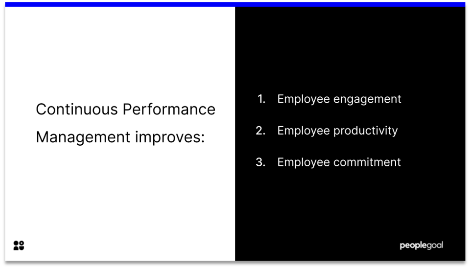 benefits of continuous performance management software