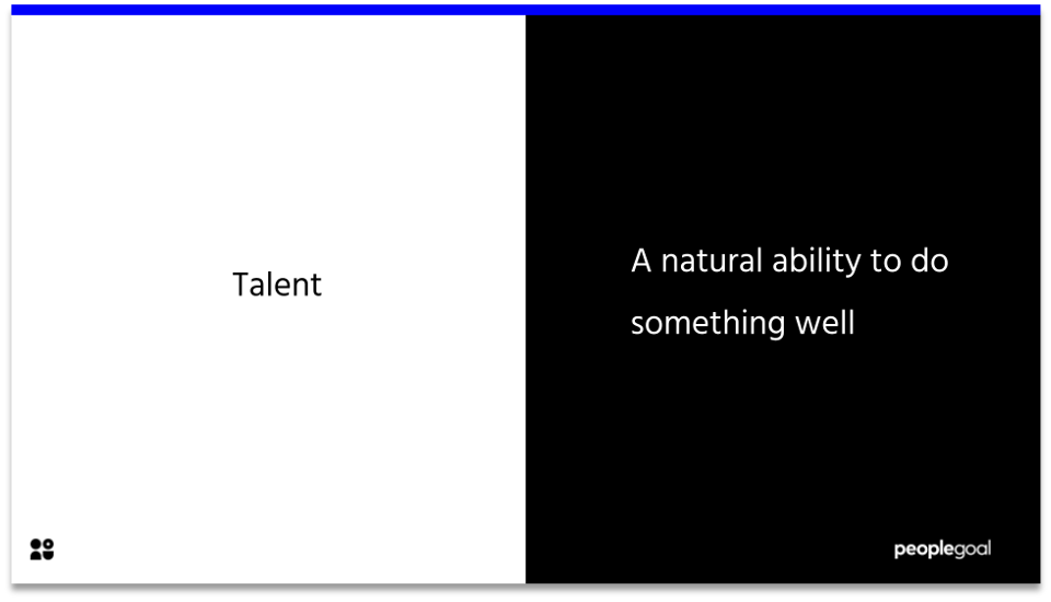 Talent definition