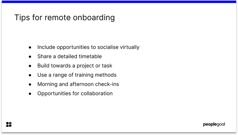 Employee satisfaction and remote onboarding