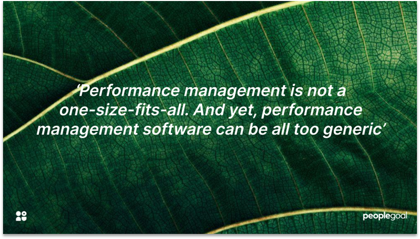 Performance Management Tools Problems
