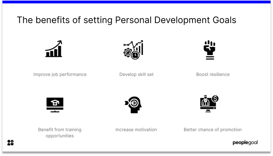 benefits of setting personal development goals