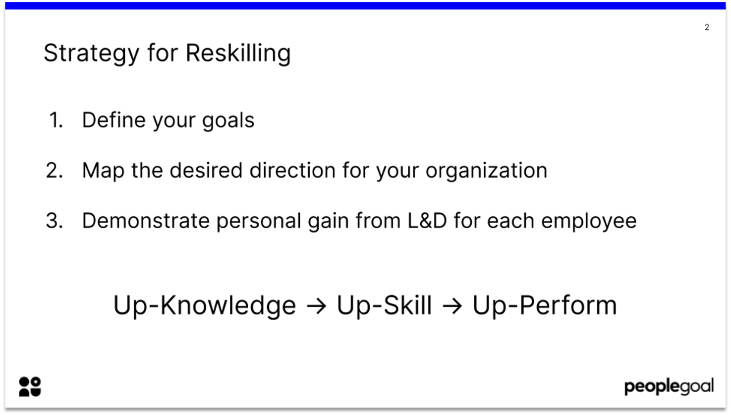 strategy for reskilling