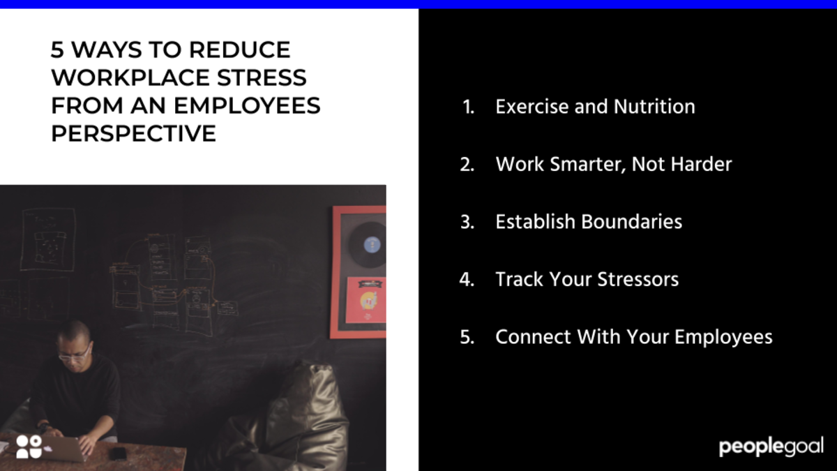 10 Ways to Reduce Workplace Stress
