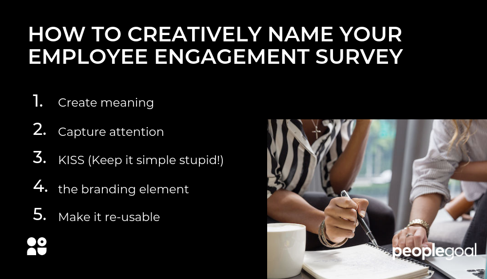 Employee Engagement Survey Names