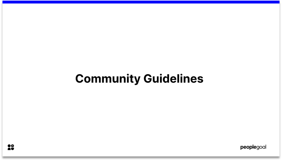 peopleheroes HR slack community guidelines