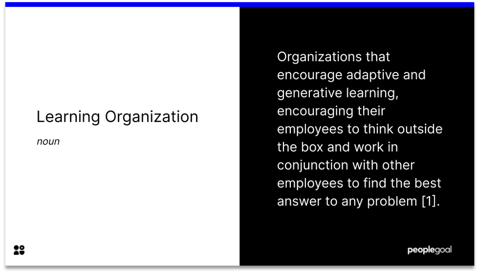 learning organization - definition