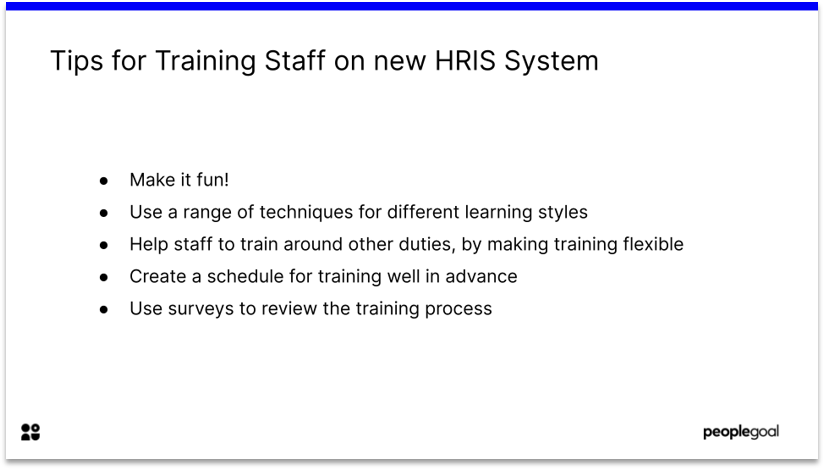 Training Staff Paper based to web based hr