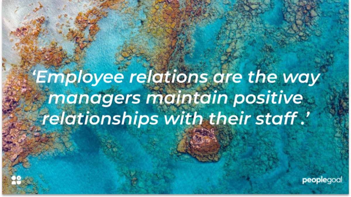 Employee Relations Definition