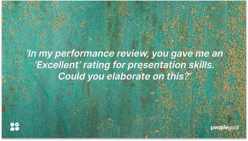 One on one meeting questions : Performance reviews
