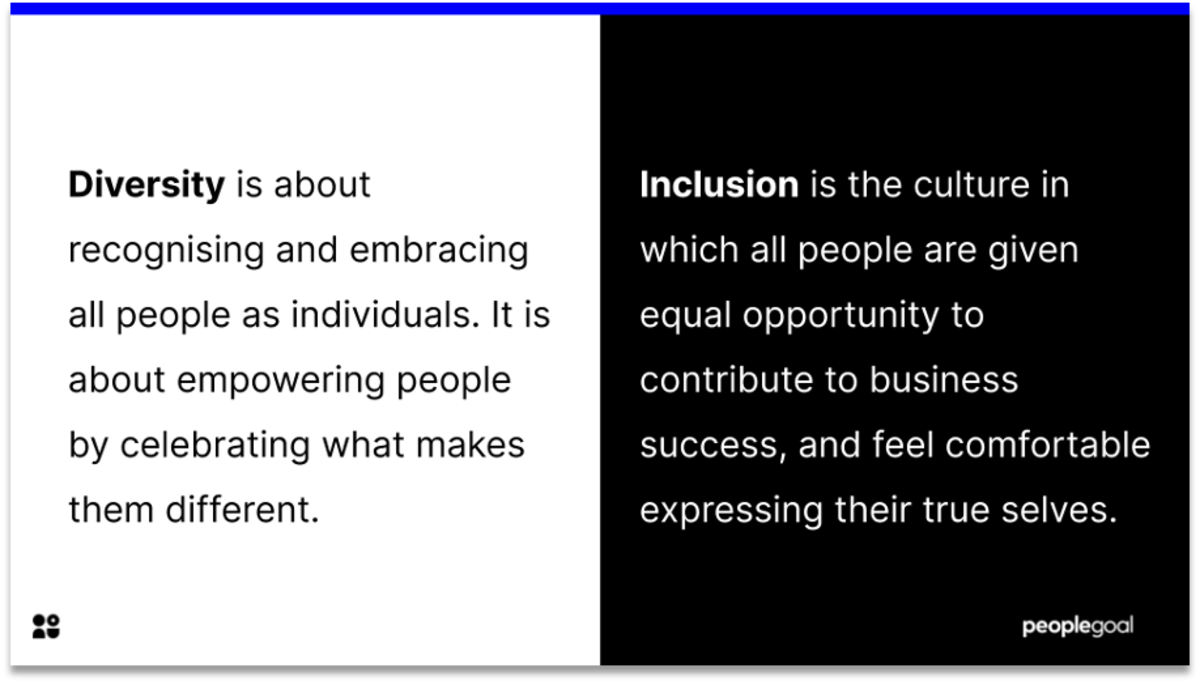 diversity and inclusion definitions 