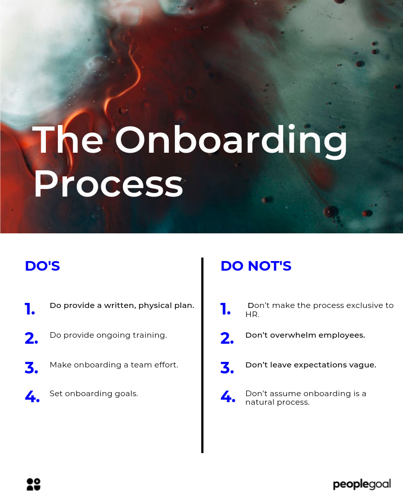 Onboarding Do's and Do Not's