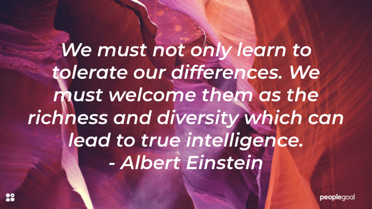 Diversity Equity and Inclusion Activities Einstein quote
