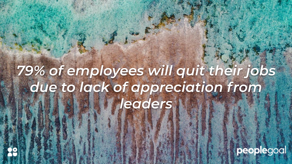 Qualities of a leader - employees leave due to lack of appreciation from leaders