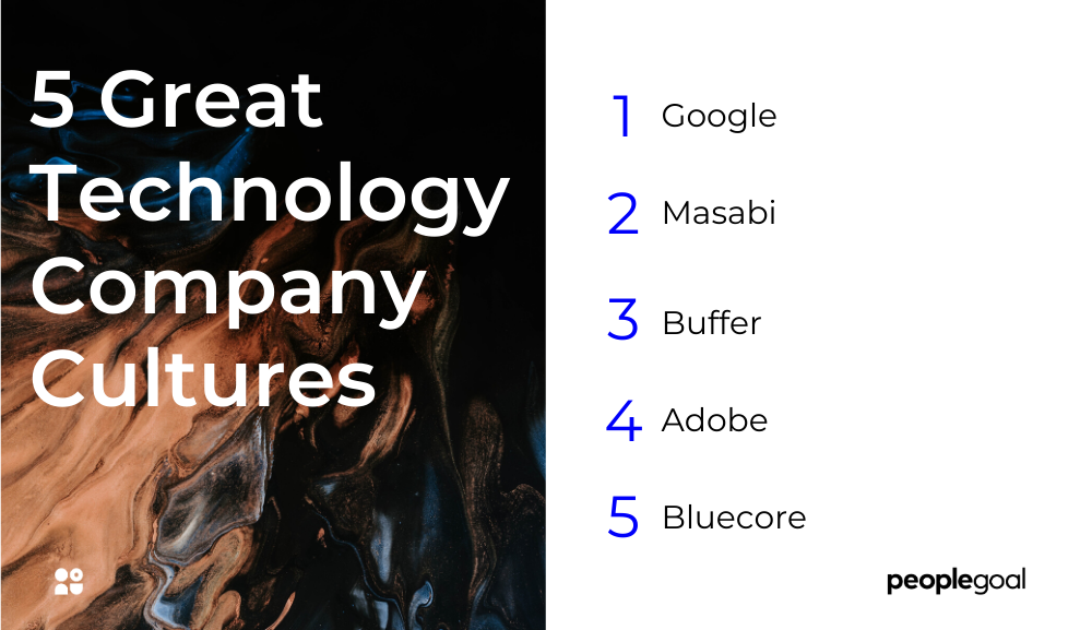 Five company culture examples from technology companies