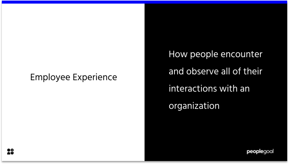 Employee Experience Definition
