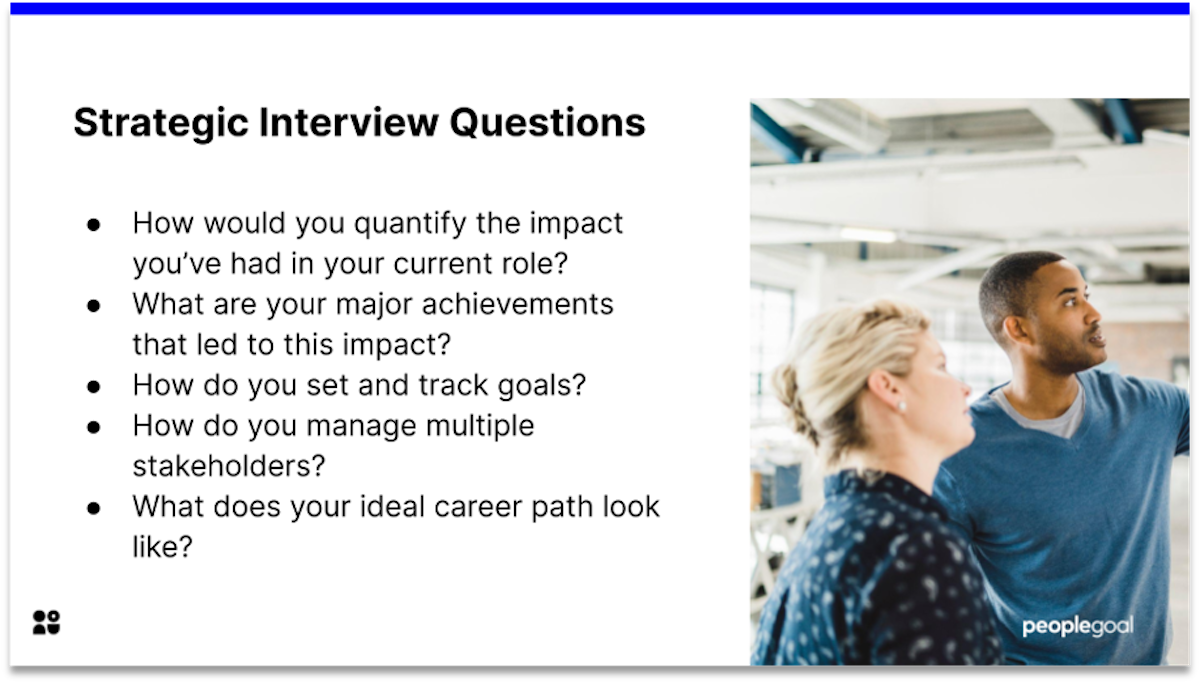 strategic manager interview questions