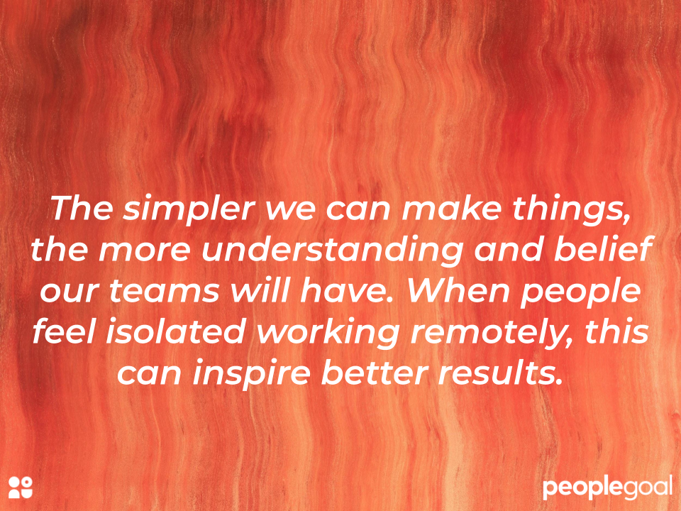 Task management: quote on simplifying