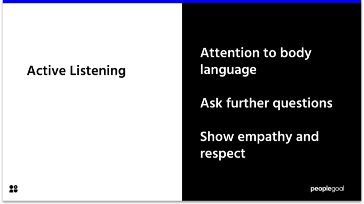 Active listening for strong company cultures