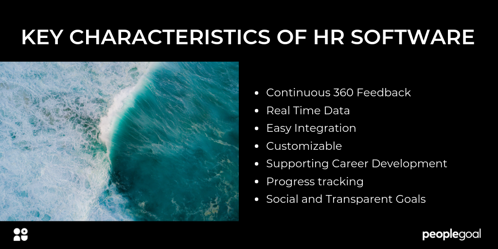 Key characteristics of HR software